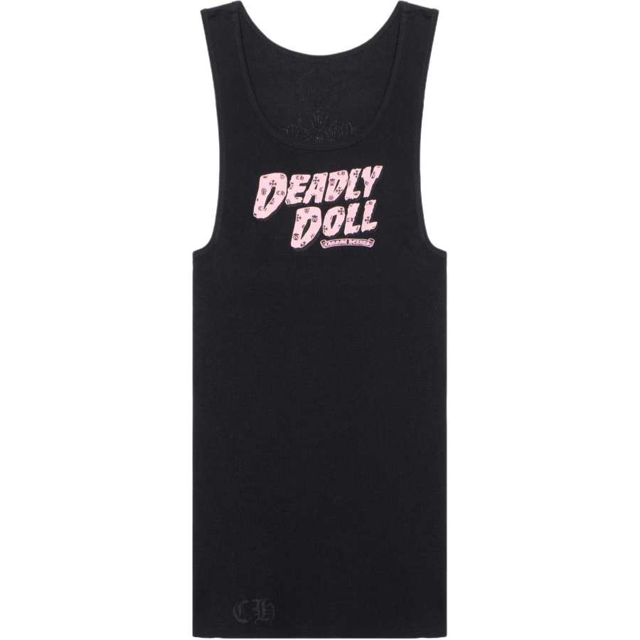 Chrome Hearts FW24 Tank Top Unisex Black