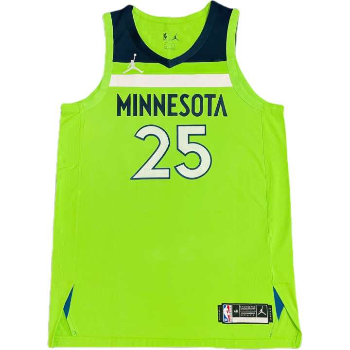 Jordan Jordan x NBA Minnesota Timberwolves Basketball Jersey Men's Neon Green
