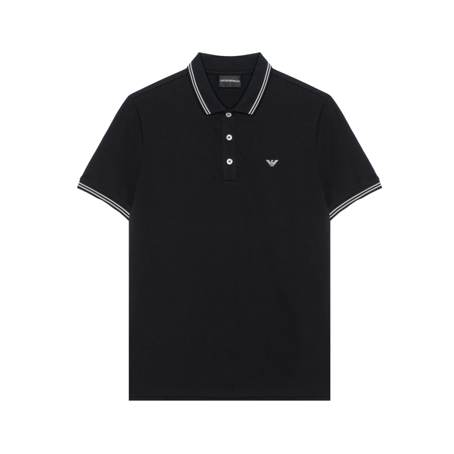 EMPORIO ARMANI Polo Shirt Men's Black