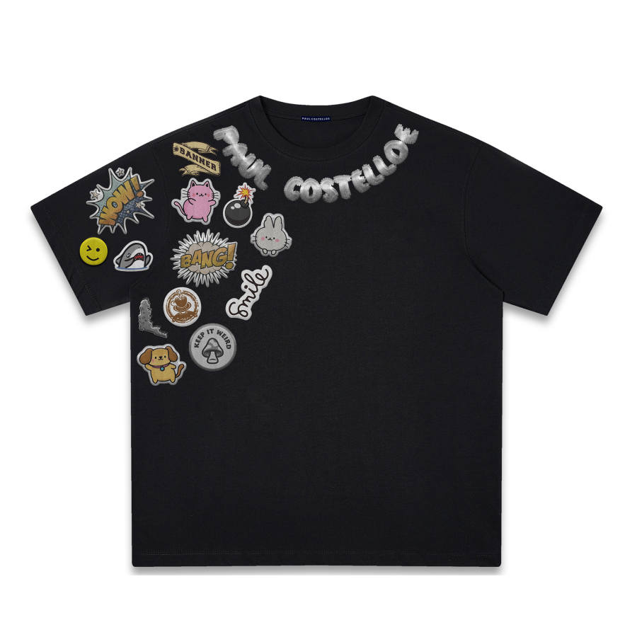 PAUL COSTELLOE T Shirts Unisex Crew Neck Moderate Heavyweight