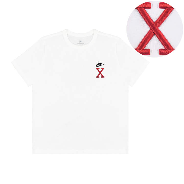 Nike Nike T Shirts Unisex White Crew Neck Moderate Straight Fit
