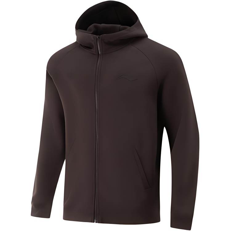 Li-Ning Li Ning Professional Basketball Collection Sweatshirt Men's Dark Chocolate Umber