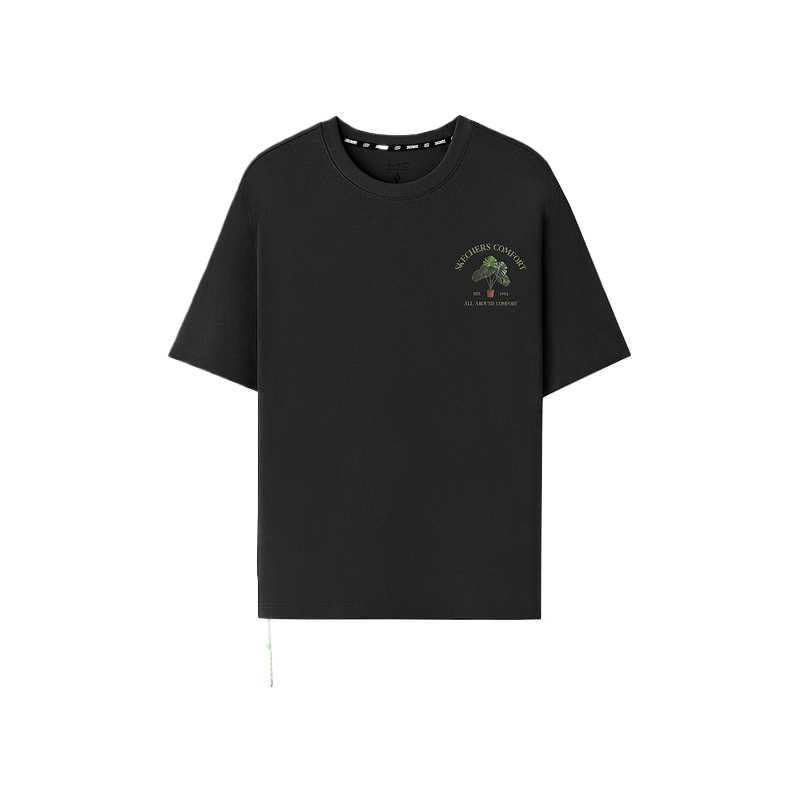 Skechers T Shirt Men's Carbon Black