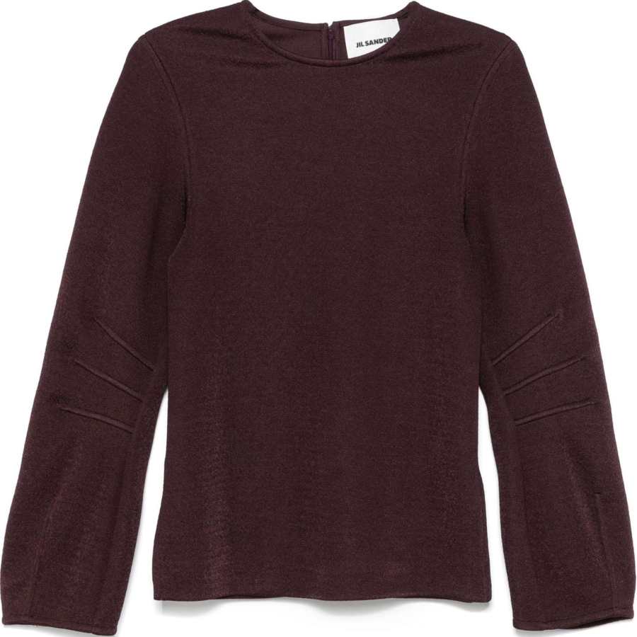 JIL SANDER Wide-Sleeved Crewneck Jumper