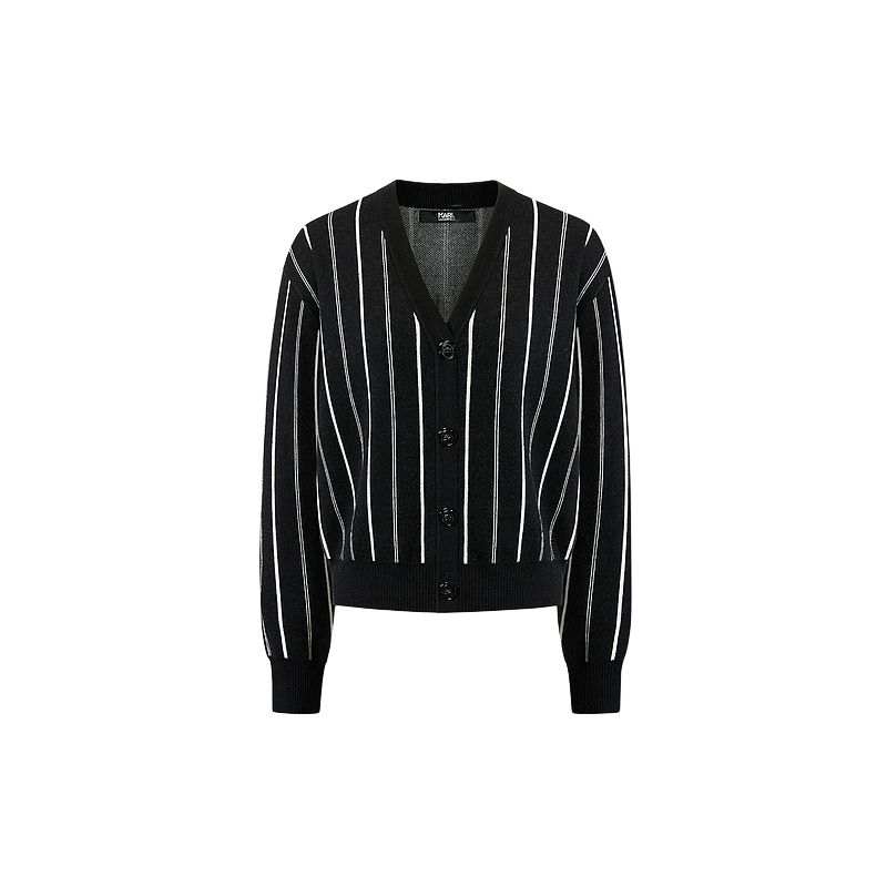 KARL LAGERFELD / Karl Lagerfeld Jeans Knitwear Women's Black White