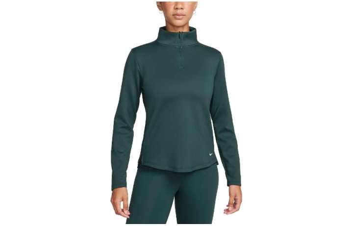 Nike Nike Sweatshirts Women's Jungle Green Half Open Collar Moderate Regular