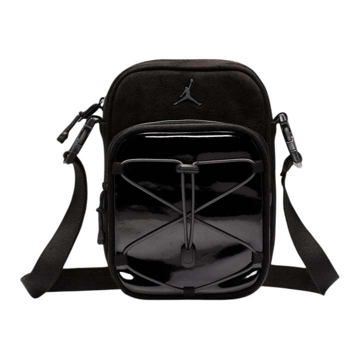Jordan Jordan Air Polyurethane Crossbody Bag Unisex Black