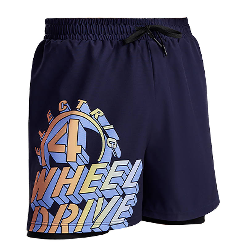 Jeep Beach Shorts Men's Ocean Ink Blue