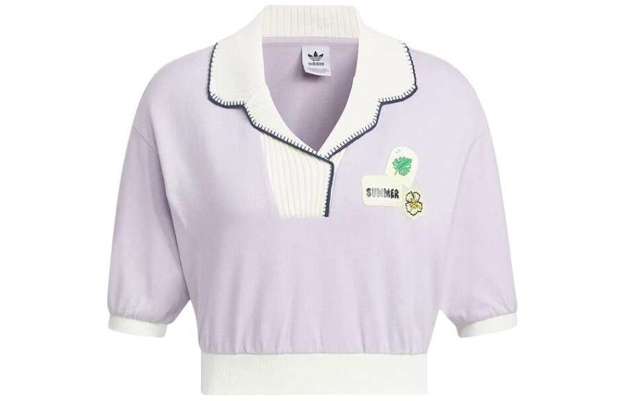 Adidas Originals Polo Shirt Women's Purple