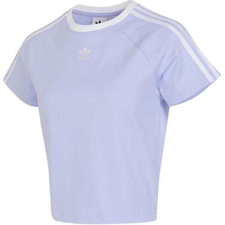 Adidas Originals Adicolor Raglan Sleeve T Shirt Women's Purple
