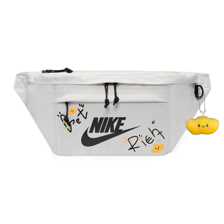 Nike Nike Logo Fabric Fanny Pack Regular Unisex White
