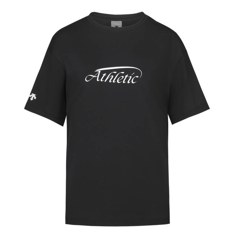 DESCENTE WOMENS TRAINING T Shirts Women's Crew Neck Moderate Straight Fit