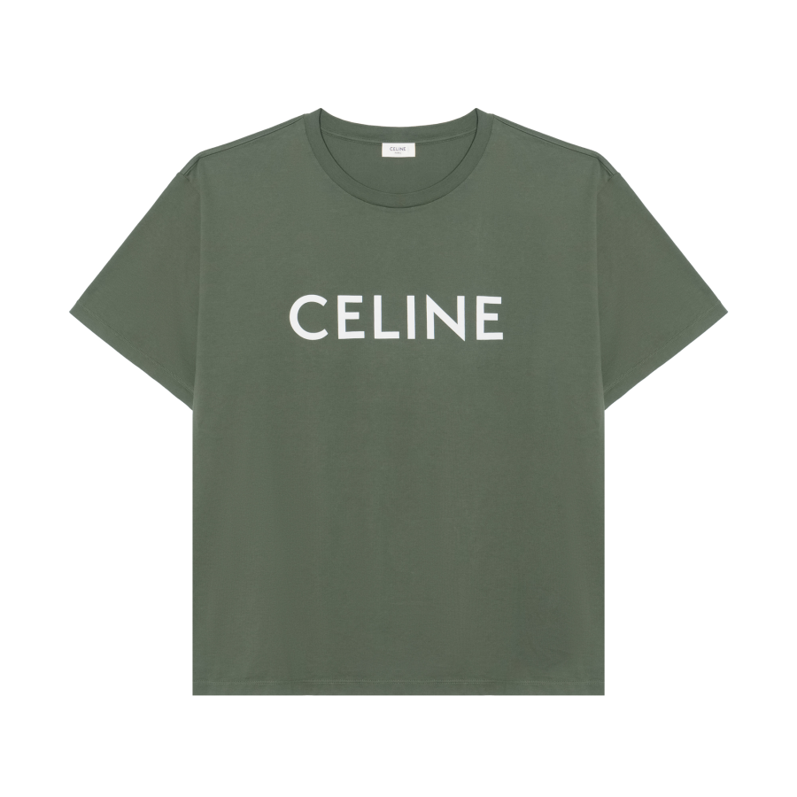 CELINE CELINE T Shirt Men's Cream Green