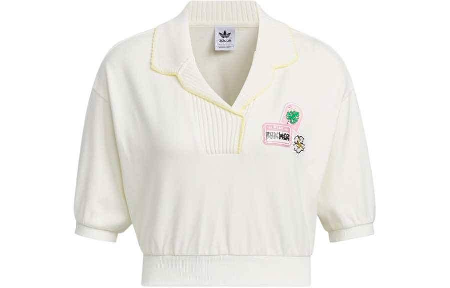 Adidas Originals HOLIDAY PLAY POLO SHIRT Polo Shirt Women's Ivory