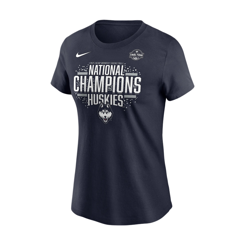 Nike Nike UConn Women's Team Women's Nike College National Champs T Shirt