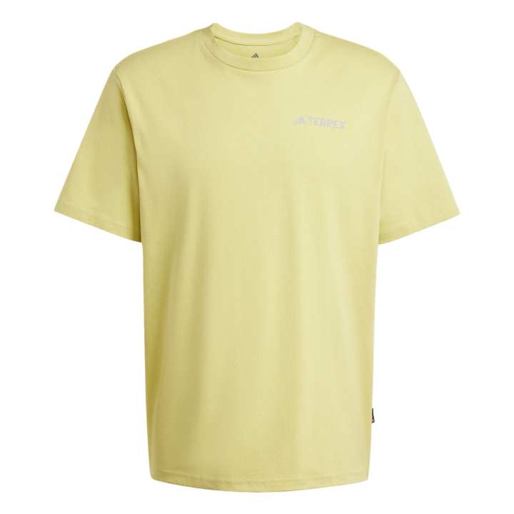 Adidas Adidas Terre POLYGIENE GRAPHIC T Shirt Men's Light Gold