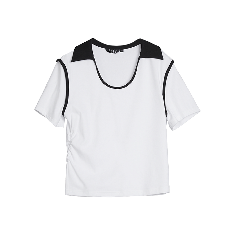 ELLE T Shirts Women's Moderate Straight Fit