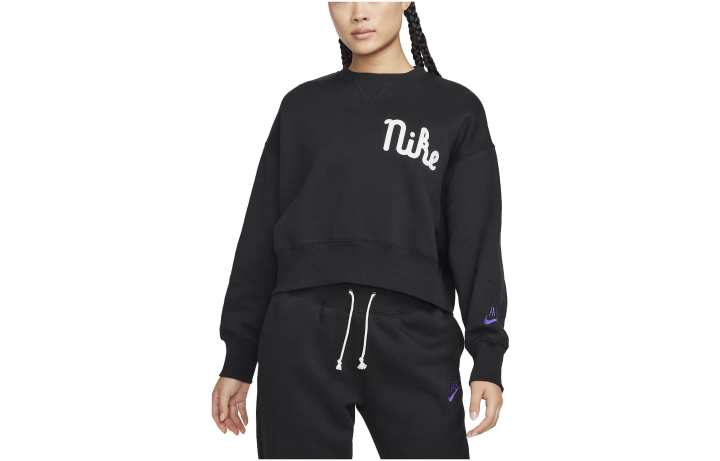 Nike Nike Sweatshirts Women's Black Crew Neck Moderate Other