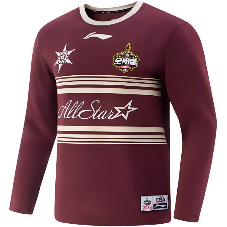 Li-Ning Li Ning Basketball Collection T Shirt Men's Dark Burgundy