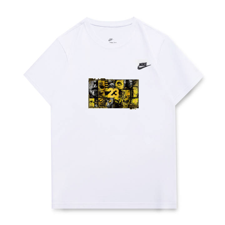 Nike Nike T Shirts Unisex White Crew Neck Moderate Straight Fit