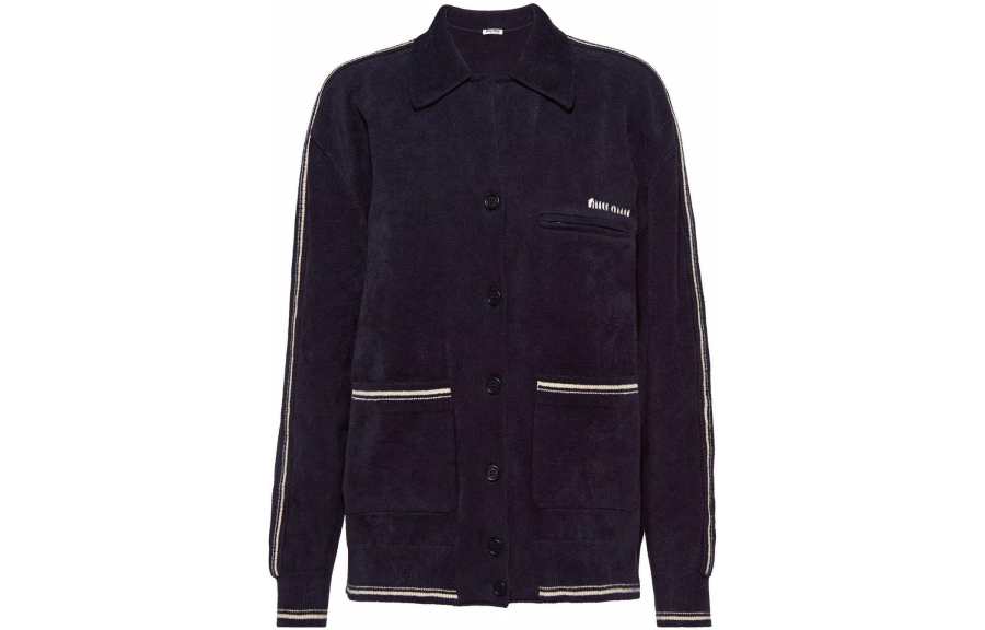 MIU MIU SS22 Jackets & Coats Women's Dark Blue