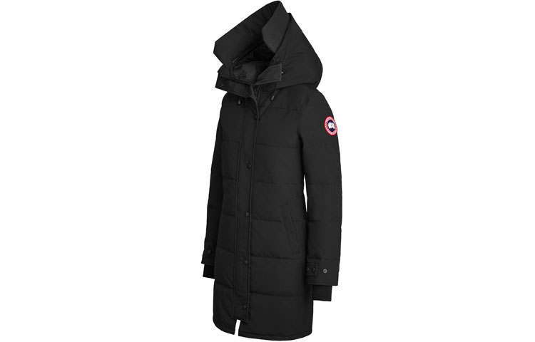Canada Goose Shelburne Down Jacket Parka Coat Women's Black