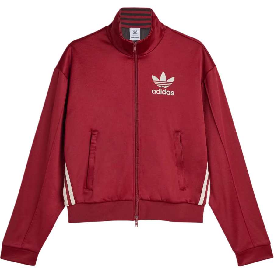 Adidas Originals Adidas X Wales Bonner Flocked Trefoil Logo Track Jacket