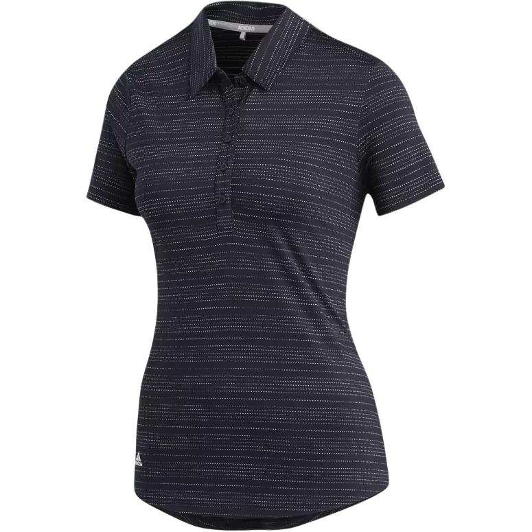 Adidas Adidas MICRODOT POLO SHIRT Polo Shirt Women's Black