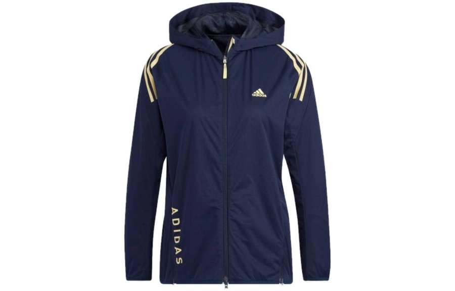 Adidas Adidas Jackets Women's Marine Blue Hooded Moderate Other