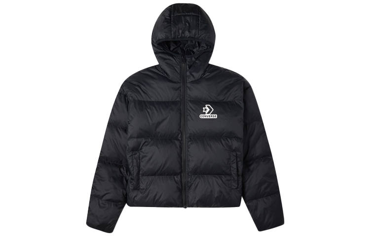 Converse Converse Down Jacket Winter Women's Black