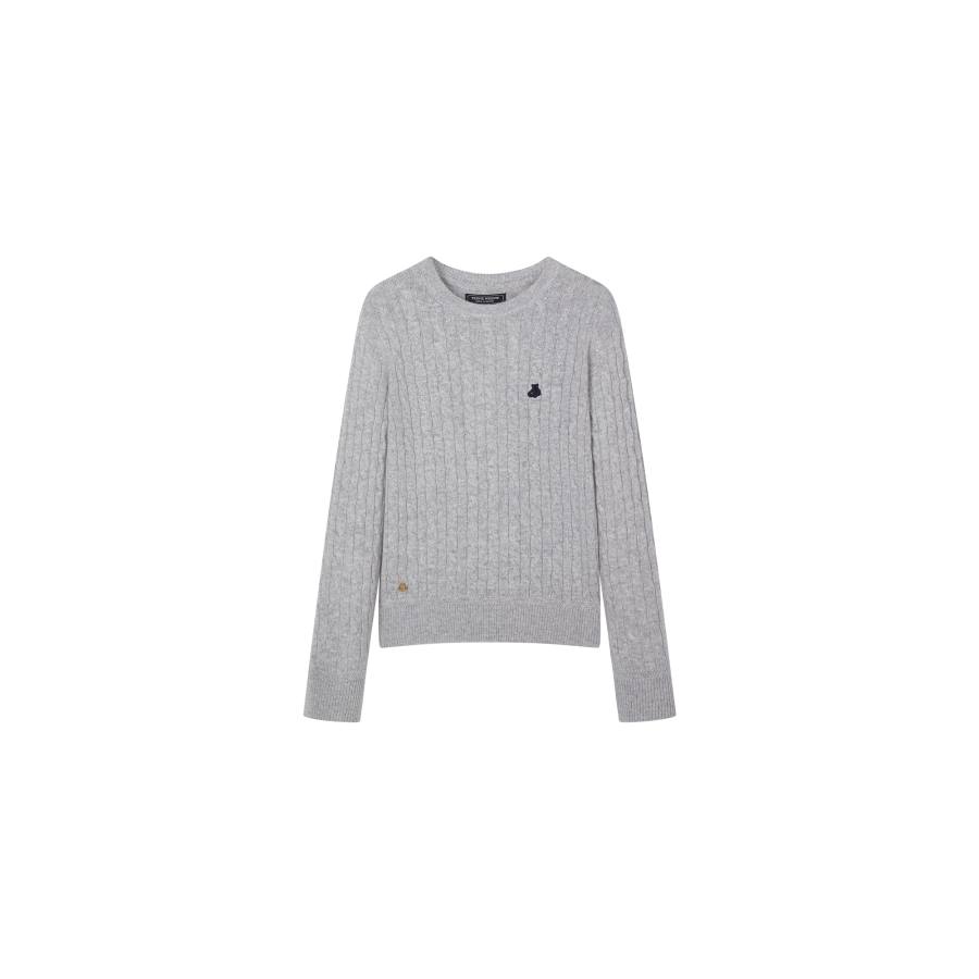 Teenie Weenie Knitwear Women's Crew Neck Moderate A Line