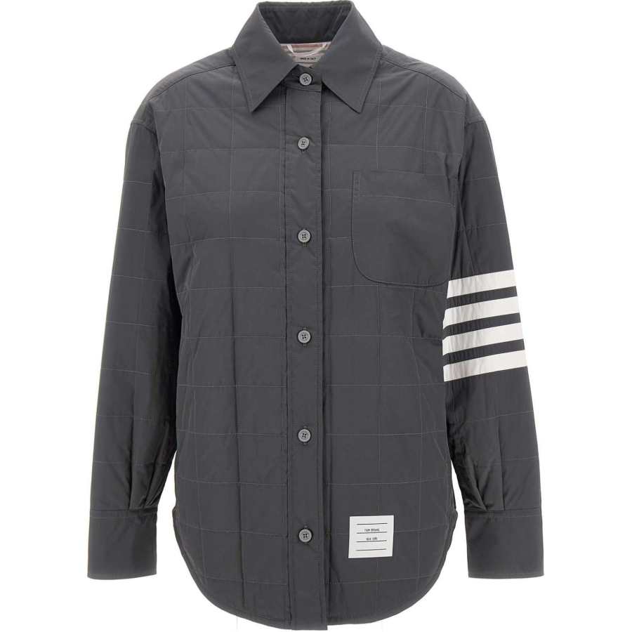 THOM BROWNE THOM BROWNE Down feather Quilted Shirt Jacket