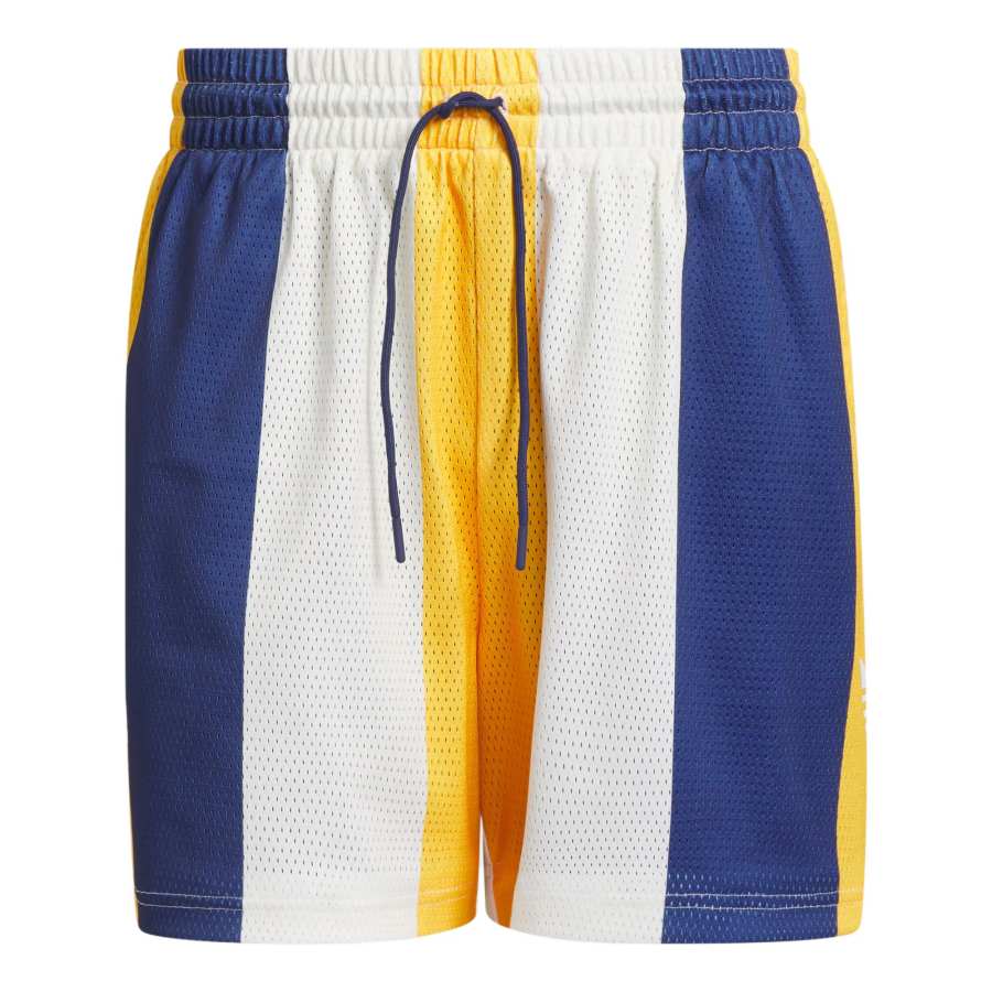 Adidas Originals SS25 BASKETBALL Casual Shorts Unisex Dark Blue/White/Yellow