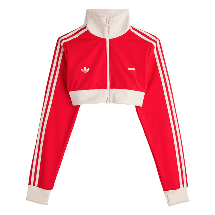 Adidas Originals Adidas X Avavav Cropped Track Top 'Better Scarlet'