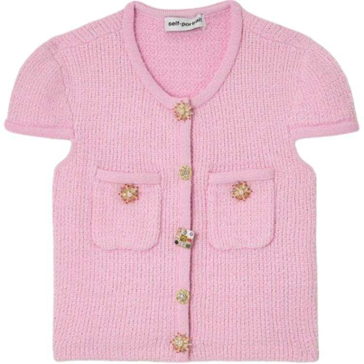 Self-portrait Self portrait Knitwear Women's Pink