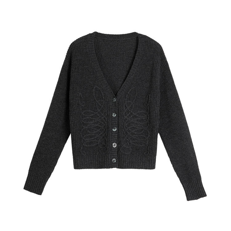 ELLE Knitwear Women's Dark Gray