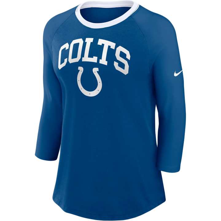 Nike Nike Indianapolis Colts Women's Nike Nfl 3/4-Sleeve T-Shirt
