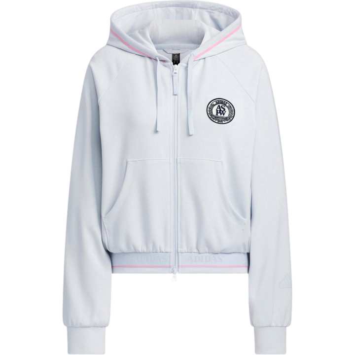 Adidas Adidas Verbiage Crop Jacket Jackets & Coats Women's Light Blue