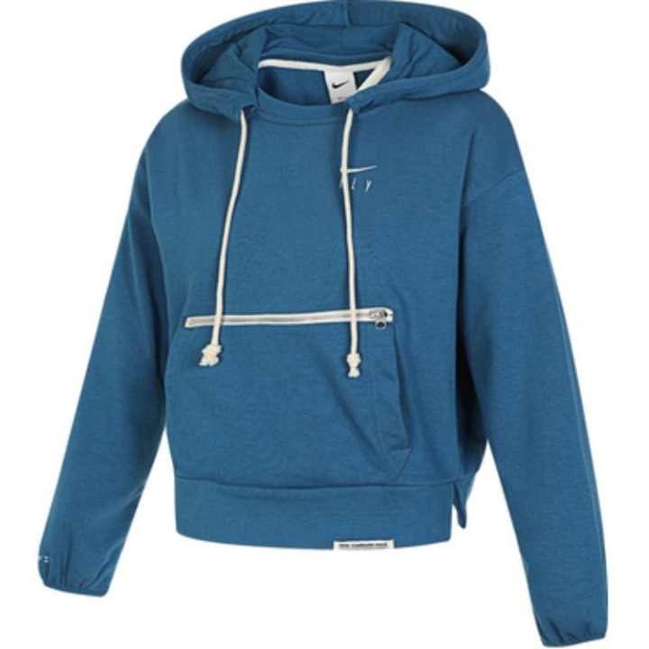 Nike Nike Sweatshirts Women's Blue Hooded Moderate Regular