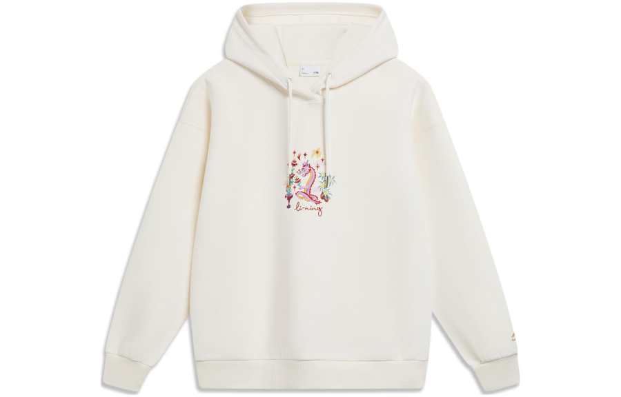 Li-Ning Li Ning Rijin Doujin Collection Sweatshirt Women's Ecru