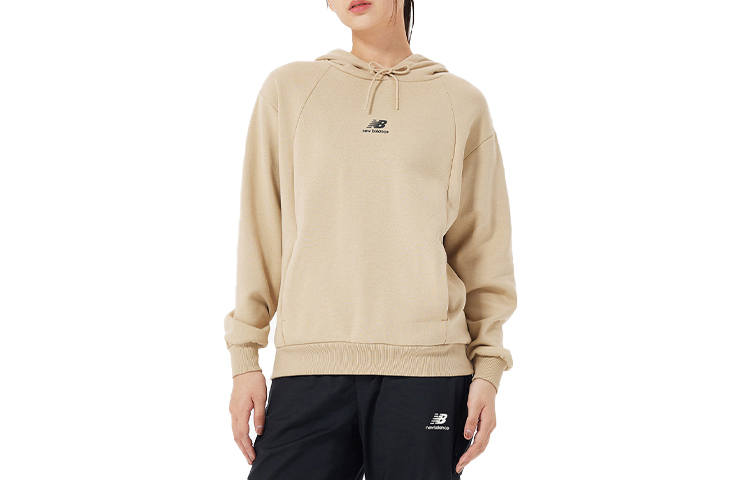 New Balance New Balance Sweatshirts Women's Khaki Hooded Moderate Other