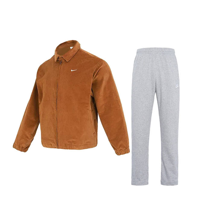Nike Nike Casual Sportswear Men's Lapel Thickened And Fleece Lined
