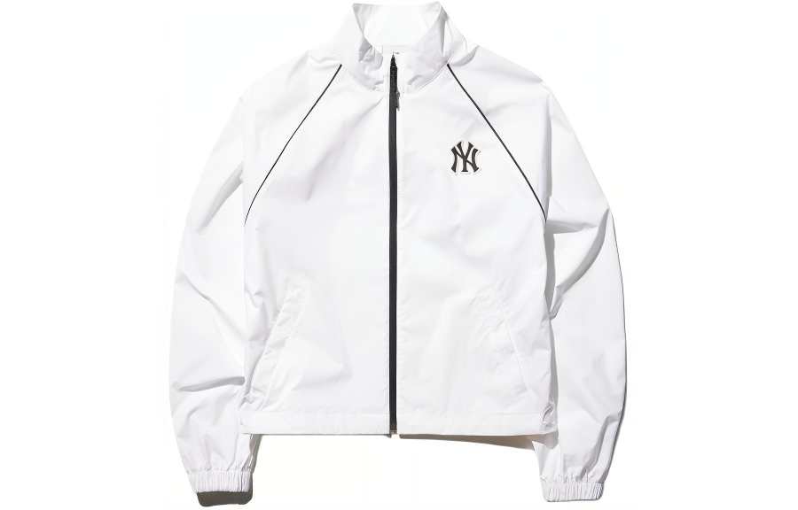 MLB SS24 New York Yankees Jackets & Coats Women's Ivory
