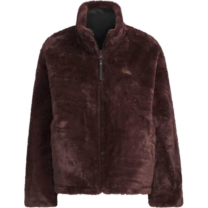 Adidas Adidas MODERN REVERSIBLE FUR Jackets & Coats Women's Dark Gray Brown