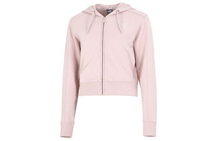 PUMA Jackets Women's Pink Hooded Moderate Other