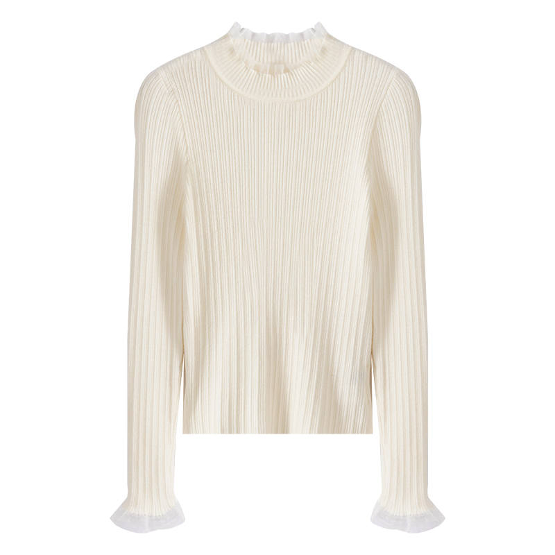 XIANGYING Knitwear Women's Half Turtleneck Moderate