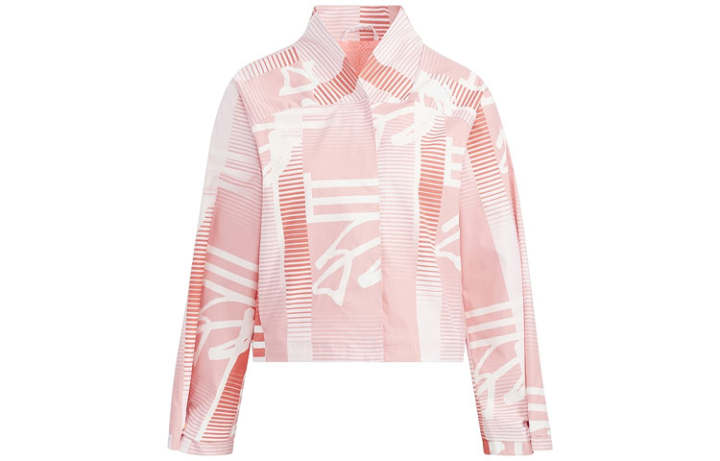 Adidas Adidas Jackets Women's Pink V Neck Moderate Other