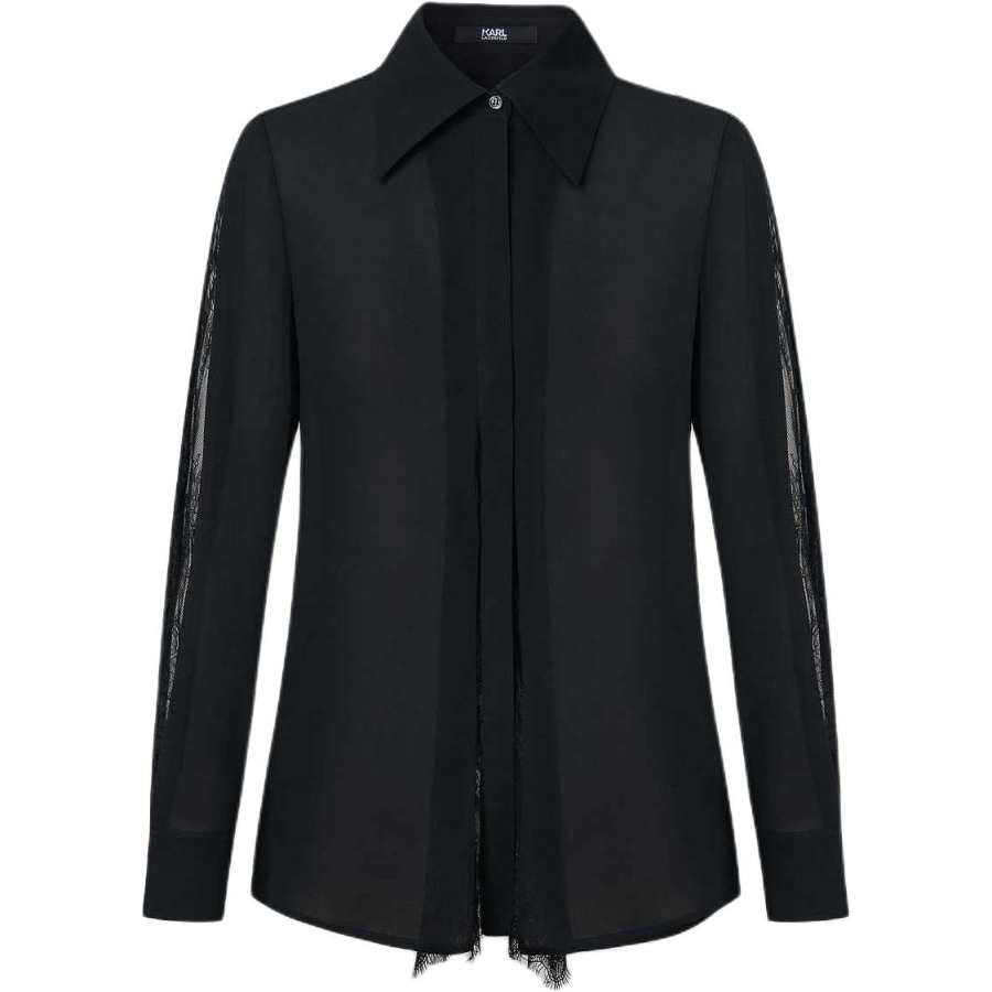 KARL LAGERFELD / Karl Lagerfeld Jeans Shirt Women's Black