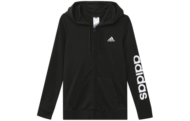 Adidas adidas Women's Essentials Logo Full-Zip Hoodie Black