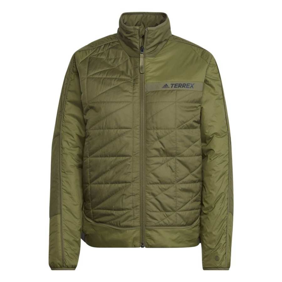 Adidas Adidas Multi Synthetic Insulated Jacke Jackets & Coats Women's Green